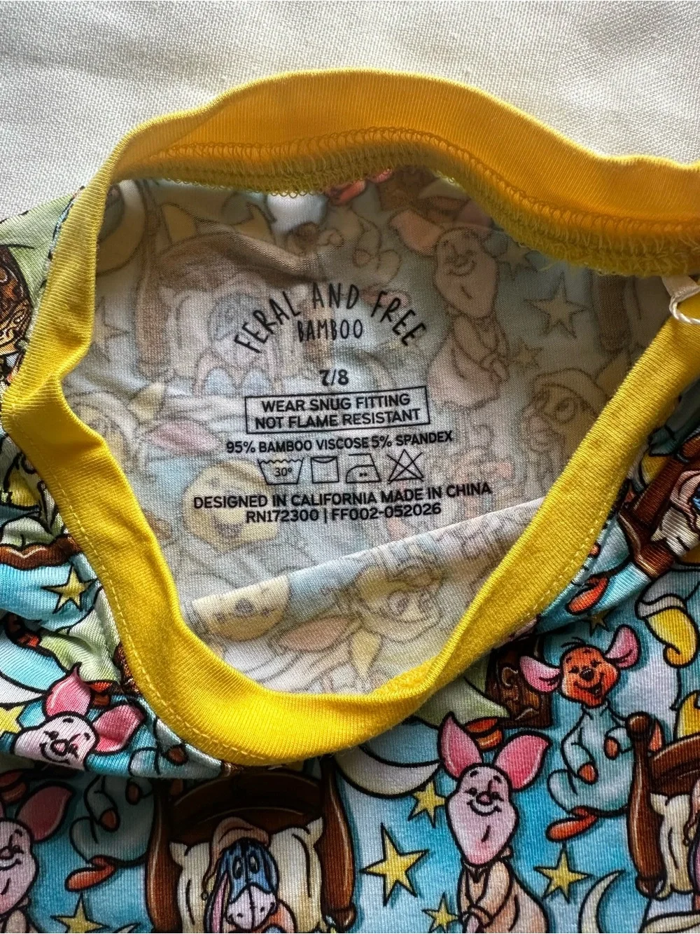 Feral and Free “Sweet dreams Pooh” NWT